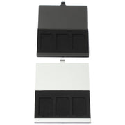Supporti per scatole di carte per schede di memoria in lega di alluminio 3SD, Silver, Black