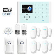 CS118 WIFI+GSM Tuya Smart Voice Alarm System Supporta Amazon Alexa/Google Assistant, Package 1, Package 2, Package 3, Package 4, Package 5
