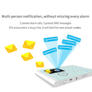 CS118 WIFI+GSM Tuya Smart Voice Alarm System Supporta Amazon Alexa/Google Assistant, Package 1, Package 2, Package 3, Package 4, Package 5