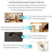 CS118 WIFI+GSM Tuya Smart Voice Alarm System Supporta Amazon Alexa/Google Assistant, Package 1, Package 2, Package 3, Package 4, Package 5
