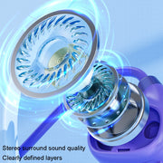 Auricolari Bluetooth GCD-S11 - Nero e Viola