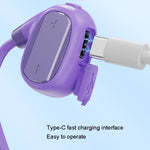 Auricolari Bluetooth GCD-S11 Nero e Viola