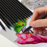 12pcs 7 colori in 1 matite arcobaleno matite colorate in legno per bambini adulti disegno artistico