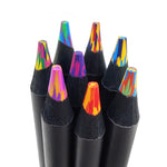 Set di matite arcobaleno 8 in 1, matite colorate in legno per bambini, adulti, disegno artistico, 8 In 1