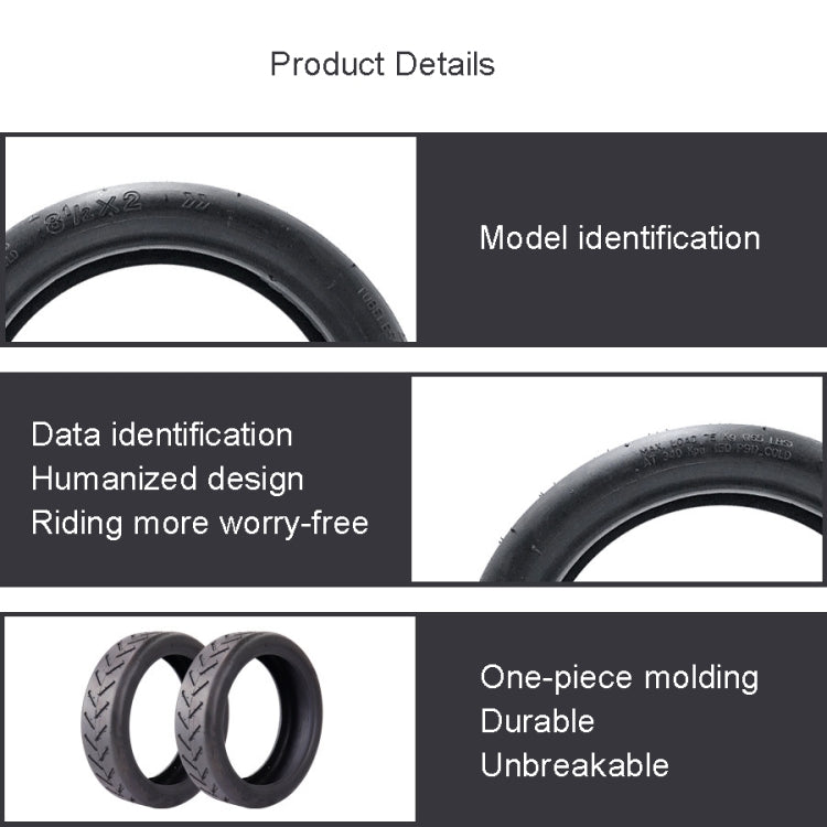 Per Xiaomi M365/Pro pneumatico interno per scooter elettrico + pneumatico esterno, Inner Tire+Outer Tire