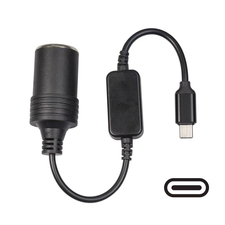 12W Power Driving Recorder TYPE-C alla presa accendisigari, 60cm, 1.2m
