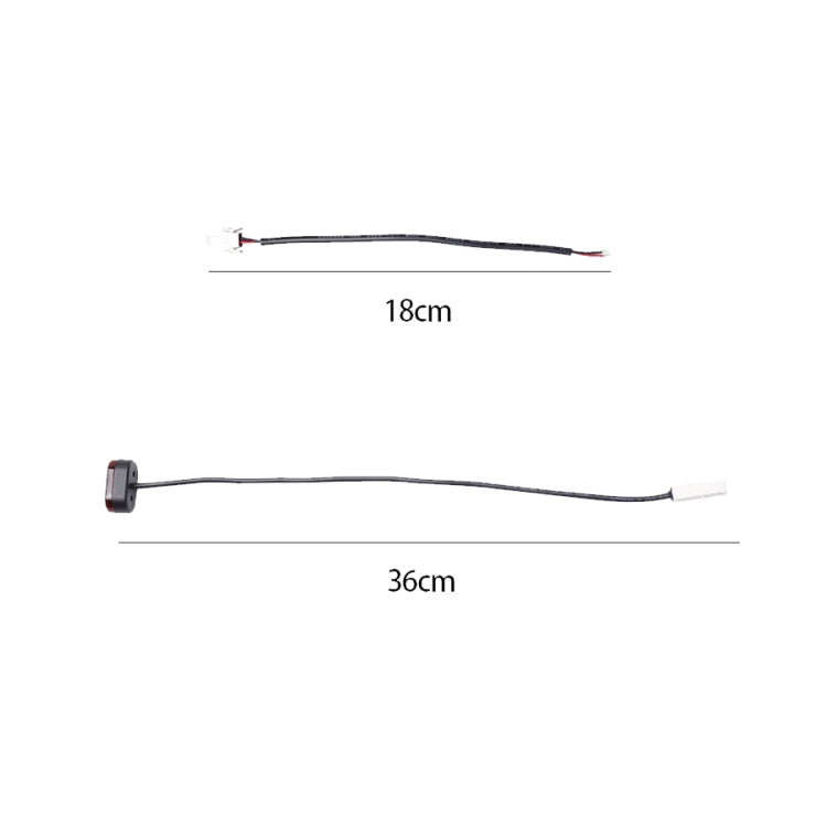 Per Xiaomi M365 / PRO fanale posteriore posteriore + fibbia + linea di collegamento batteria, ail Light+Buckle+Battery Connection Line