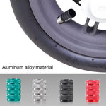 Per Xiaomi M365 / Pro 5pcs Bocca del gas in lega di alluminio antipolvere per scooter elettrico