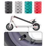 Per Xiaomi M365 / Pro 5pcs Bocca del gas in lega di alluminio antipolvere per scooter elettrico