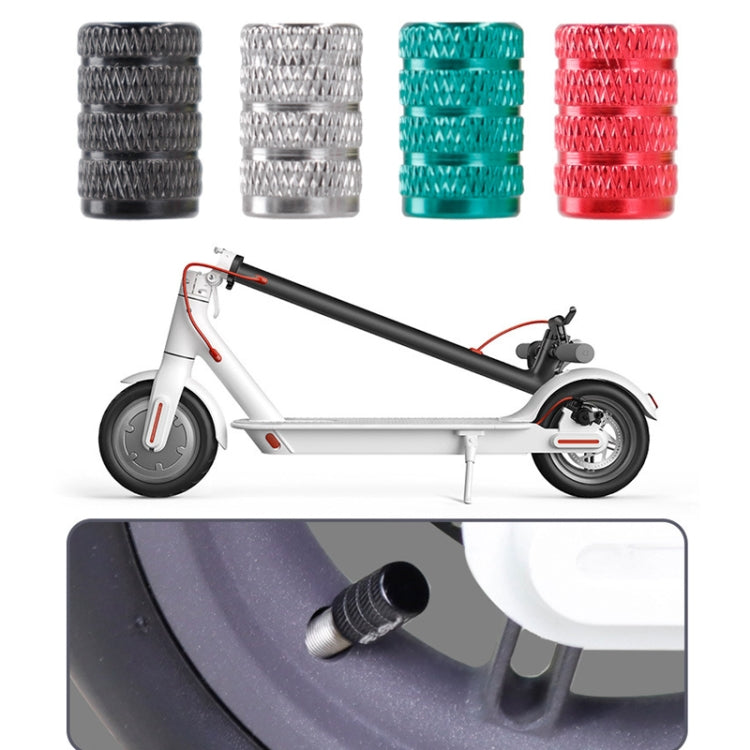 Per Xiaomi M365 / Pro 5pcs Bocca del gas in lega di alluminio antipolvere per scooter elettrico