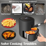 Friggitrice ad aria Tappetino riutilizzabile in silicone Tappetino per cottura a vapore antiaderente Accessori da cucina, Round 20cm Black, Round 20cm Red, Square Black 20.2cm, Square Red 20.2cm, Square Red 23cm, Square Black 23cm