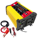 Inverter SOLIKE TECH 300W con lettore multimediale Bluetooth MP3/FM, 12V to 110V, 12V to 220V