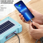 Luce di inondazione solare portatile 80W 144 LED