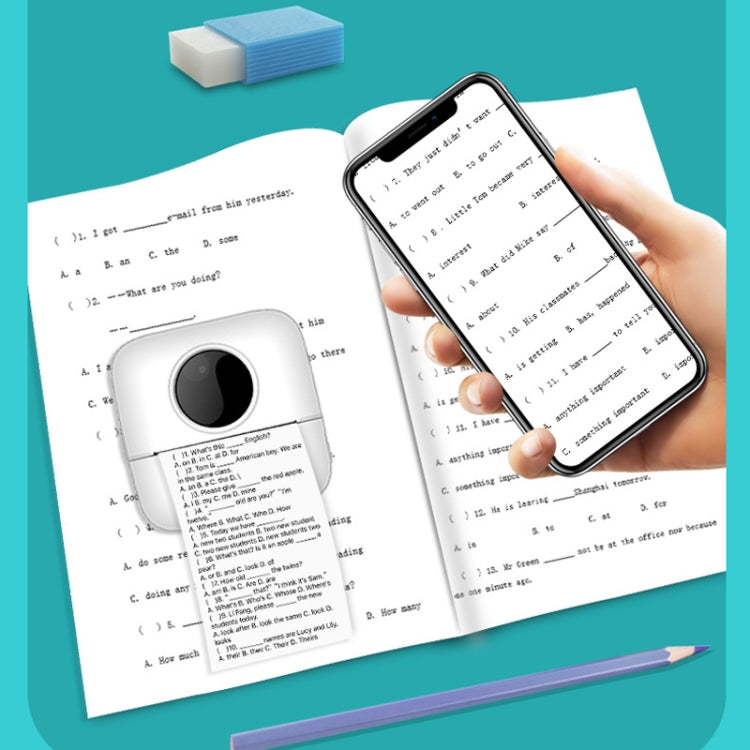 Stampante termica Bluetooth Mini Student con carta inclusa