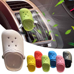 Ornamento decorativo per sfiato dell'aria dell'auto a forma di scarpe carine da 2 pezzi, Without  Aromatherapy, With Aromatherapy