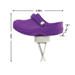 Ornamento decorativo per sfiato dell'aria dell'auto a forma di scarpe carine da 2 pezzi, Without  Aromatherapy, With Aromatherapy
