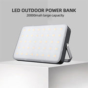 Lampada LED da campeggio ricaricabile USB impermeabile