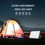 Lampada LED da campeggio ricaricabile USB impermeabile