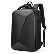 Zaino per laptop espandibile con guscio rigido in EVA con porta USB Zaino da viaggio d'affari multifunzionale