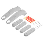 Per Xiaomi M365 / PRO / 1S Accessori per skateboard Forcella anteriore Coperchio di protezione in plastica Set di barre riflettenti