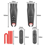 Per Xiaomi M365 / PRO / 1S Accessori per skateboard Forcella anteriore Coperchio di protezione in plastica Set di barre riflettenti