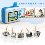 IPS 2.36 pollici LED HD Display 1080P Fotocamera per bambini Stampa termica Fotocamera istantanea