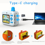 Fotocamera bambini 2.36" IPS LED HD 1080P con stampa termica