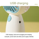 Mini ventilatore portatile ricaricabile USB 15cm