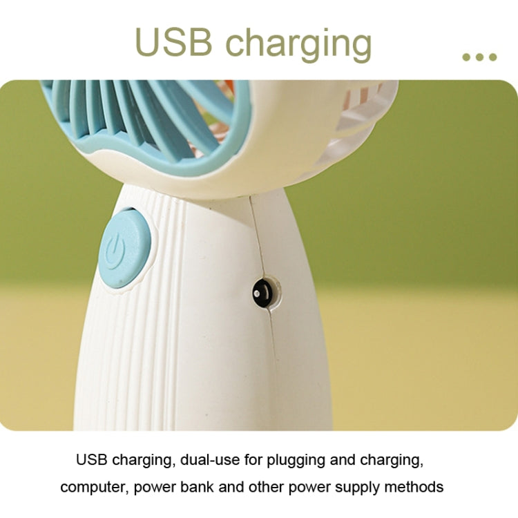 Mini ventilatore portatile ricaricabile USB 15cm