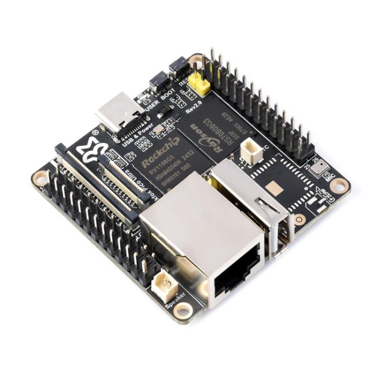 Scheda di sviluppo Linux mini Luckfox Pico Ultra W RV1106G3 1TOPS con processore integrato, Wi-Fi e senza PoE., Without Screen, 480x480 Touch Screen, 720x720 Touch Screen