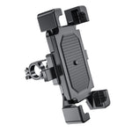 Supporto per telefono cellulare antiurto per moto Supporto per navigazione per bici da esterno, Rearview Mirror, Handlebars