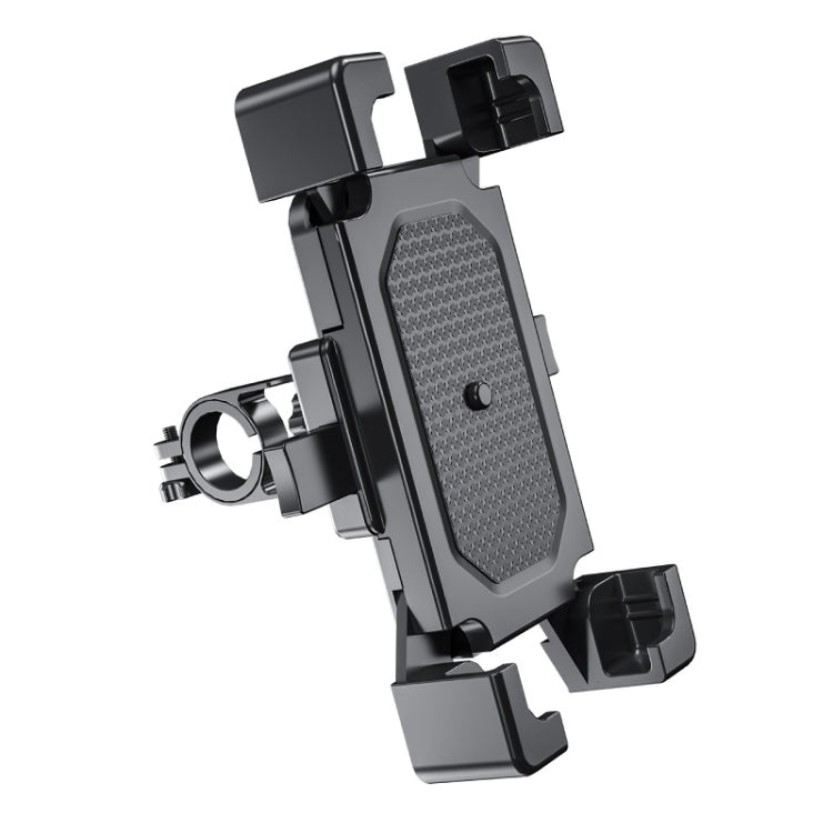 Supporto per telefono cellulare antiurto per moto Supporto per navigazione per bici da esterno, Rearview Mirror, Handlebars