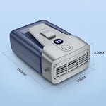 Ventilatore da collo portatile con batteria 12000mAh