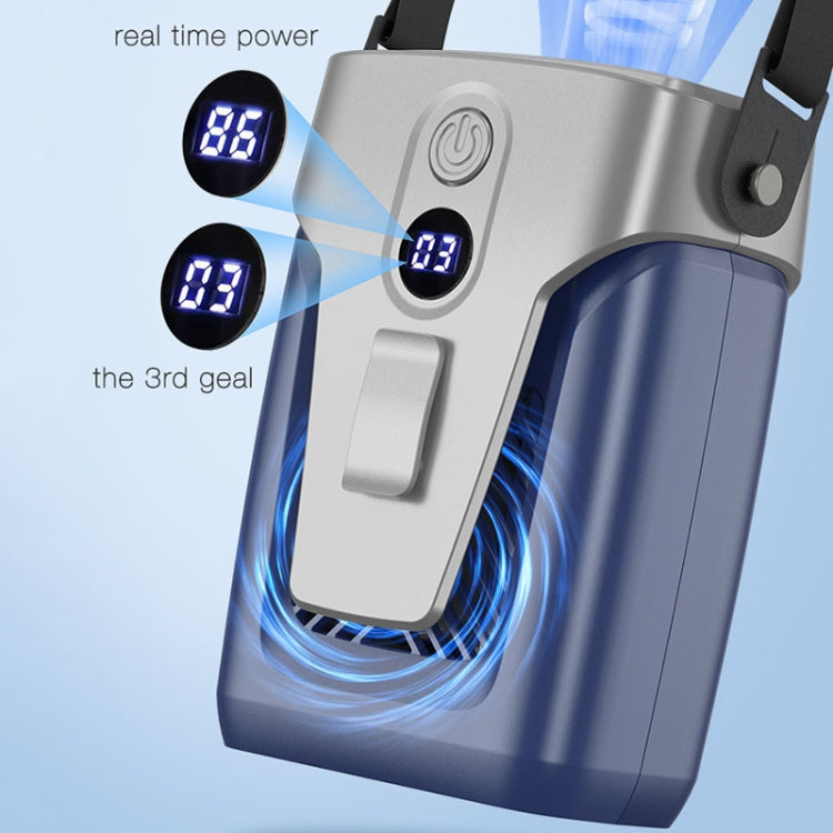 Ventilatore da collo portatile con batteria 12000mAh