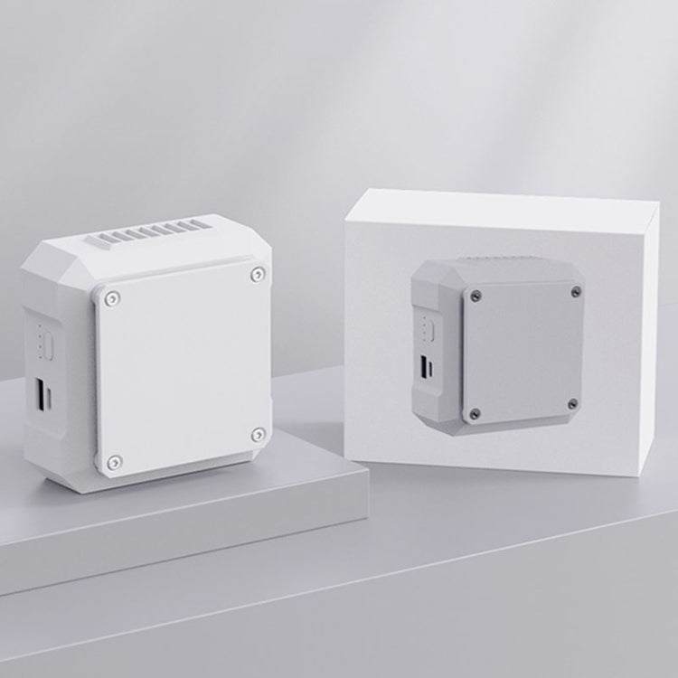 Ventilatore portatile con illuminazione e batteria 4000mAh