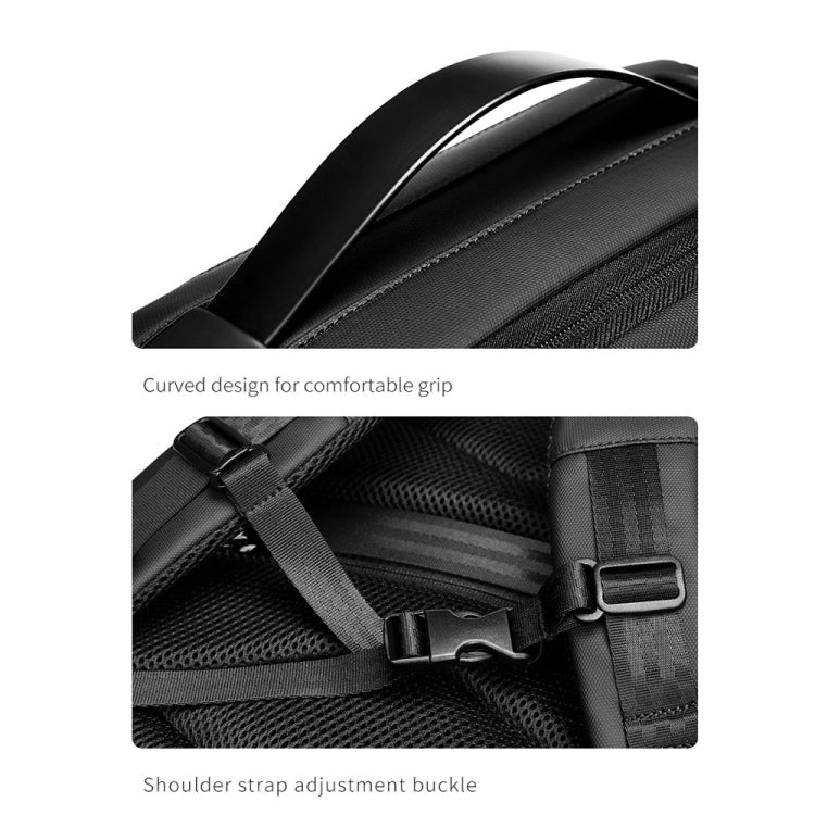 Borsa da viaggio per affari di grande capacità Zaino per laptop impermeabile multifunzionale con porta USB