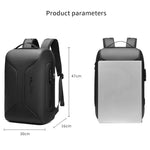 Borsa da viaggio per affari di grande capacità Zaino per laptop impermeabile multifunzionale con porta USB