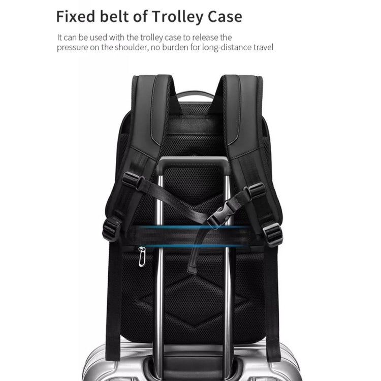 Borsa da viaggio per affari di grande capacità Zaino per laptop impermeabile multifunzionale con porta USB