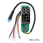 Per Xiaomi Electric Scooter Pro/Pro 2/1S Set di schede Bluetooth a doppio freno a quattro fili, Only Board, With Switch Panel