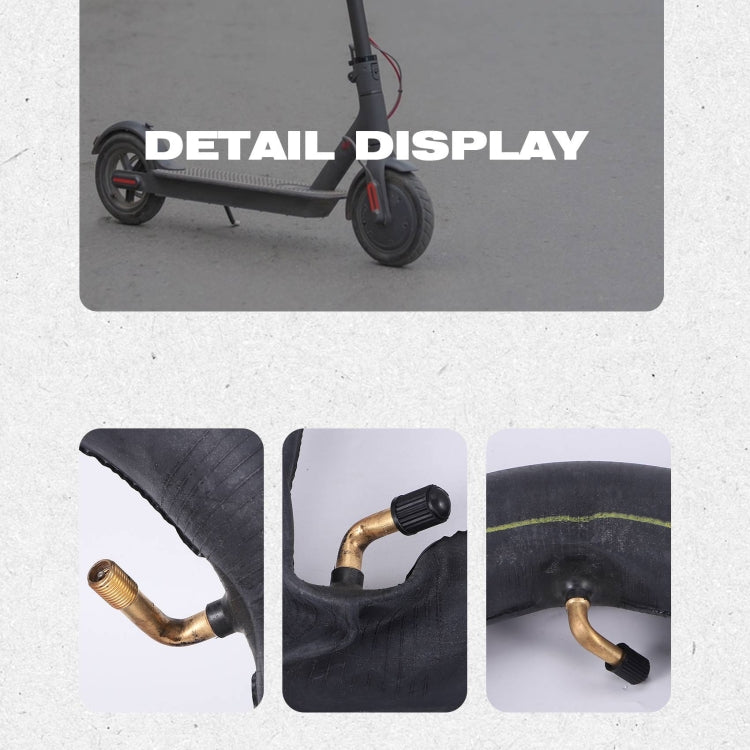 10 x 2.5/2.75 Scooter elettrico Valvola a 45 gradi Camera d'aria ispessita