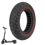 10 pollici 10x2.5 Scooter elettrico fuoristrada gomma solida antiscivolo scanalatura 37mm
