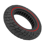 10 pollici 10x2.5 Scooter elettrico fuoristrada gomma solida antiscivolo scanalatura 37mm
