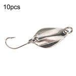 Amo singolo cucchiaio tipo cavallo bocca melone paillettes esche false esche da pesca, 10pcs 5g, 10pcs 3.5g, 10pcs 2.5g, 10pcs 2g Mesh, 10pcs 2g Butterfly