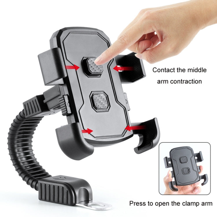 Staffa di supporto per la navigazione del telefono cellulare, For Motorcycle, For Bicycle