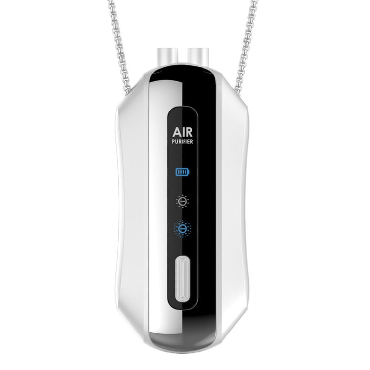 Purificatore d'aria portatile a ioni negativi purificatore da appendere al collo, Chain Style (White), Chain Style (Black), Rope Style (White), Rope Style (Black)