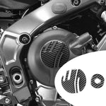 Adesivi per motore Yamaha MT-09 2021-2023, set da 3 pezzi.