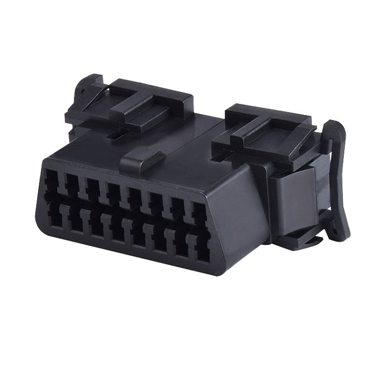 Spina femmina diagnostica per connettore a 16 pin per auto OBD2 da 5 pezzi, 16 Pin Female Plug