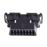 Spina femmina diagnostica per connettore a 16 pin per auto OBD2 da 5 pezzi, 16 Pin Female Plug