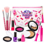 11 pz/set Ragazze Simulazione Dressing Makeup Box Play House Set di cosmetici non tossici, Beautiful Makeup Bag 1164, Wave Dot Bag 1162, Shell Bag 1165, Graffiti Bag 1163, OPP Bag 1162A, OPP Bag 1163A, OPP Bag 1164A, OPP Bag 1165A