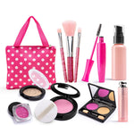 11 pz/set Ragazze Simulazione Dressing Makeup Box Play House Set di cosmetici non tossici, Beautiful Makeup Bag 1164, Wave Dot Bag 1162, Shell Bag 1165, Graffiti Bag 1163, OPP Bag 1162A, OPP Bag 1163A, OPP Bag 1164A, OPP Bag 1165A
